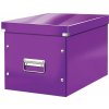 Archivační box a krabice Leitz Krabice archivační Click&Store A4 purpurová