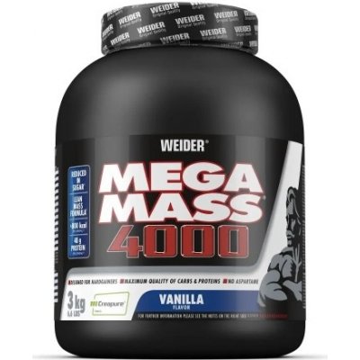 WEIDER Mega Mass 4000, 3000 g – Hledejceny.cz