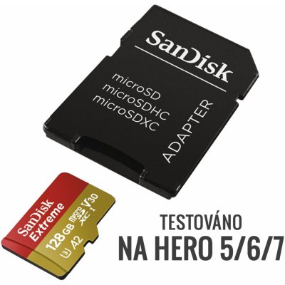 SanDisk SDXC UHS-I U3 128GB SDSQXA1-128G-GN6AA od 999 Kč - Heureka.cz