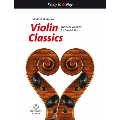 Vladimir Bodunov Violin Classic for 2 Violins Noty – Zboží Mobilmania