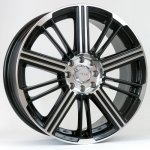Racing Line 523 7x17 8x100 ET35 black polished | Zboží Auto