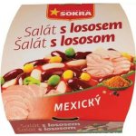 Sokra Mexický salát s lososem 220 g – Zboží Dáma