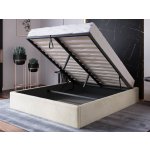 Ami Nábytek Box Line Velvet bez čela s úložným prostorem béžová – Zboží Dáma