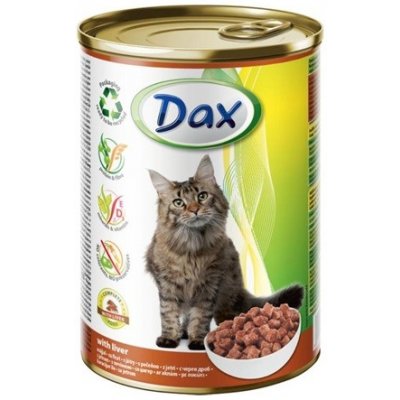 Dax kousky cat Játra 415 g – Zboží Mobilmania