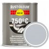 Barvy na kov Rust-Oleum Tepelně odolná barva Heat Resistant 750°C Hliníková (Aluminium) 0,75 L