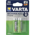 Varta Phone AA 1600 mAh 2ks 58399201402 – Hledejceny.cz