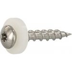 Vrut na parapety s PA podložkou 3.9x19 Torx 15, nerez A2 (200 ks) – Hledejceny.cz
