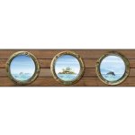 AG Design WB-8221 samolepící bordura Ostrov, rozměry 0,14 x 5 m – Zboží Dáma
