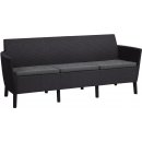 Allibert SALEMO 3 seater sofa grafit