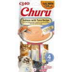Churu Cat Purée Tuna with Salmon 4 x 14 g – Sleviste.cz