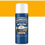 Hammerite přímo na rez hladký sprej žlutý 400 ml – Sleviste.cz