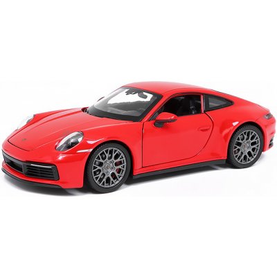 Welly Carrera Porsche 911 4S červená 1:24