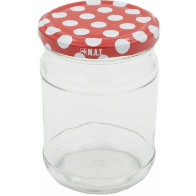 M.A.T. sklenice zavařovací Twist 66 + víčka Puntík 10ks x 250ml – Sleviste.cz