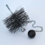 UH Kartáč komínový M12 s okem a závažím 0,5 kg 160 mm – Zboží Dáma