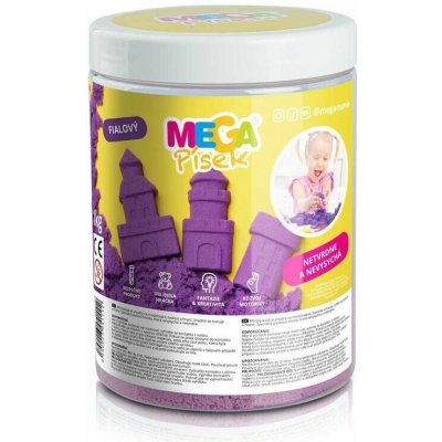 Megamánie MEGApísek fialový 1 kg – Zboží Dáma
