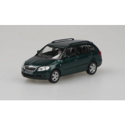 Abrex škoda Fabia 2 Combi zelená 1:43 – Sleviste.cz