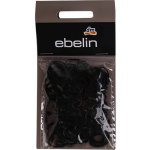 ebelin mini gumičky do vlasů černé 250 ks – Sleviste.cz