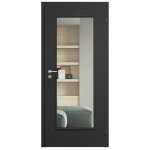 Sapeli Elegant Komfort M40 otočné černá grafit 90 x 210 cm Čiré sklo – Hledejceny.cz