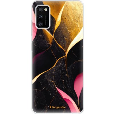 Pouzdro iSaprio - Gold Pink Marble - Samsung Galaxy A41 – Zboží Mobilmania