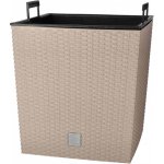 Prosperplast DRTS400L Květináč RATO LOW 40 cm béžový – Sleviste.cz