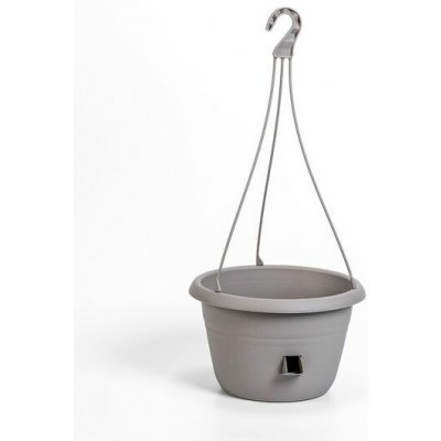 žardinka d25cm TAUPE SIESTA plast.závěs, samoz. – Hledejceny.cz