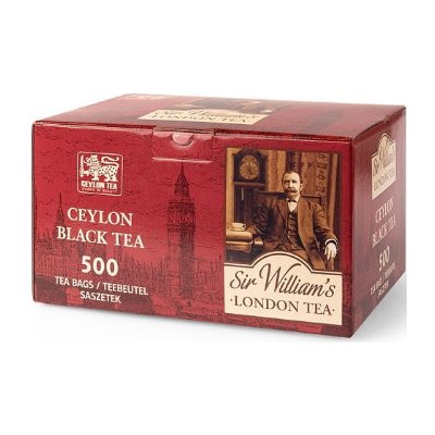Sir Williams Tea London Ceylon Black Černý čaj 500 x 1,8 g – Zboží Mobilmania