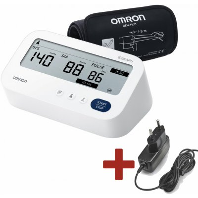 OMRON M3 Comfort AFib +ZDROJ SET – Zboží Živě