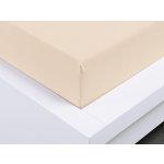 Xpose Jersey prostěradlo Exclusive bílá káva 90x200 – Zboží Dáma