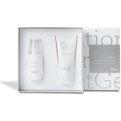 GERnétic 'Coffret Krásné poprsí pro zpevnění poprsí vyhlazení vrásek a osvěžení pokožky dekoltu Seino 100 ml + Macro 2000 90 ml dárková sada – Hledejceny.cz