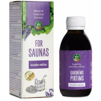 Meta extrakt do sauny Meduňka a Levandule 150 ml – Sleviste.cz