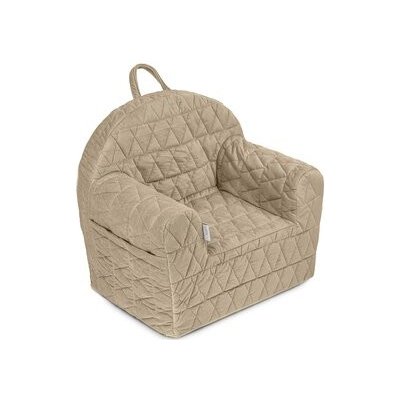 ALBERO MIO Dětské křeslo Velvet béžová – Zboží Dáma ALBERO MIO Dětské křeslo Velvet béžová – Zboží Dáma