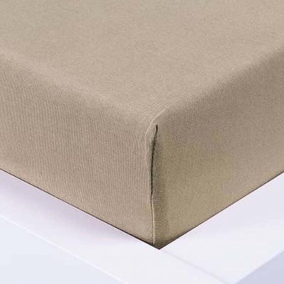 Xpose Jersey prostěradlo Exclusive kávové 90x200 – Sleviste.cz