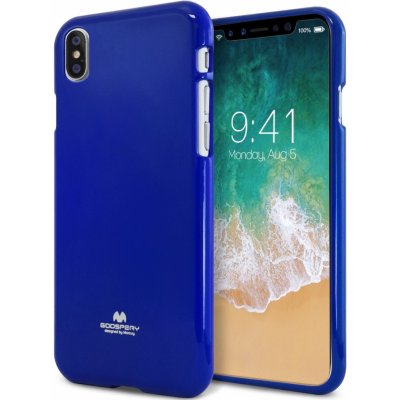 Pouzdro Mercury iPhone XS / X - Jelly Case modré – Zboží Mobilmania