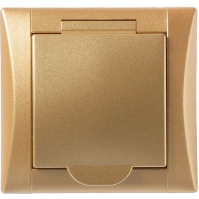 Zásuvka Elegant zlatá/zlatá – Zboží Mobilmania