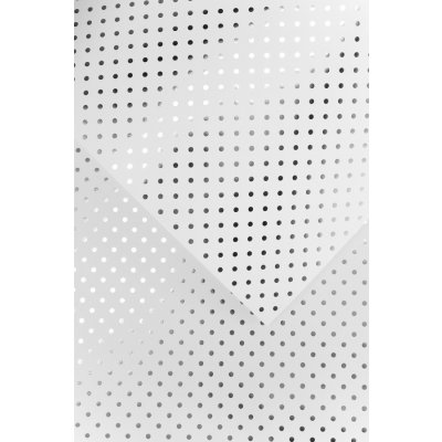Galeria Papieru ozdobný papír Puntíky stříbrná 190g, 10ks – Zboží Mobilmania
