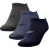 4F ponožky sportovní SOM003 2022 modrá/šedá