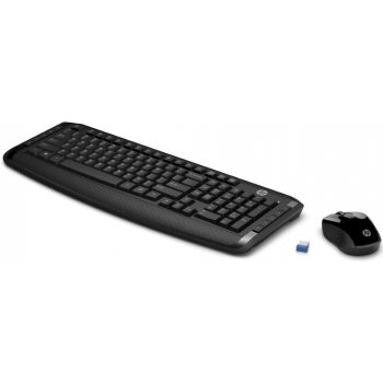 HP Wireless Keyboard and Mouse 300 3ML04AA#AKB od 640 Kč - Heureka.cz