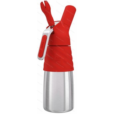 iSi Creative Whip červená 0,5L – Sleviste.cz