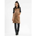 Chaud Devant Kožená zástěra Fusion Bourbon Gold Brown – Zboží Dáma