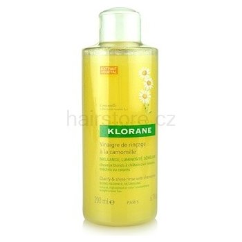 Klorane Camomille Vinaigre regenerační roztok pro blond vlasy 200 ml