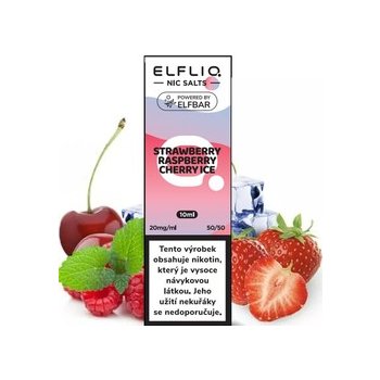 ELF LIQ Strawberry Raspberry Cherry Ice 10 ml 20 mg