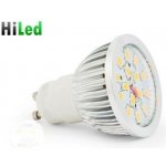 HiLed LED žárovka GU10 7W SMD 5630 studená bílá – Zboží Živě
