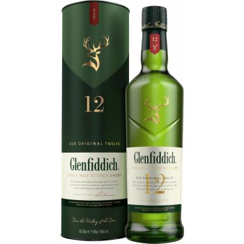 Glenfiddich 12y 40% 0,7 l (kazeta)