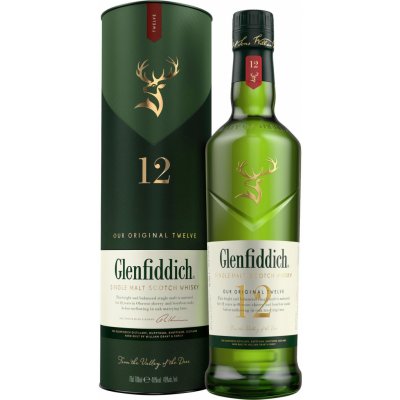 Glenfiddich 12y 40% 0,7 l (kazeta) – Zboží Mobilmania