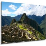 Skleněný obraz 1D - 100 x 70 cm - Machu Picchu Top View Pohled shora na Machu Picchu – Sleviste.cz