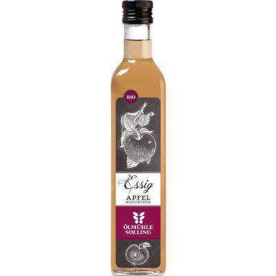 Ölmühle Solling Bio jablečný ocet přirozeně zakalený 250 ml – Hledejceny.cz
