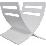 Dřevěný stojan na noviny z topolu, bílý, 29,5x29,5x26,5 cm / 45,5x30x22,5 cm – Hledejceny.cz