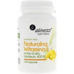 Aliness přírodní vitamin E 400 IU 100 kapslí – Hledejceny.cz
