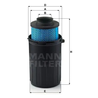 MANN FILTER Vzduchový filtr C 15 200 – Hledejceny.cz
