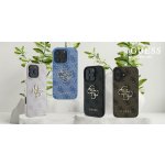 Guess PU 4G Metal Logo Zadní pro iPhone 16 Pro Grey – Zboží Mobilmania
